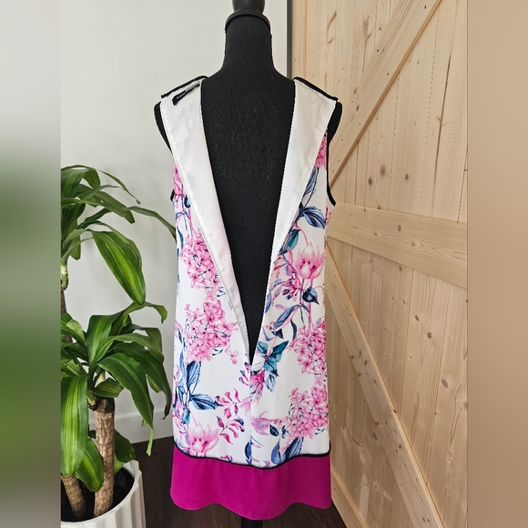 IVANKA TRUMP‎ Size 12 Women's Floral Sleeveless Midi Dress - Picture 6 of 9